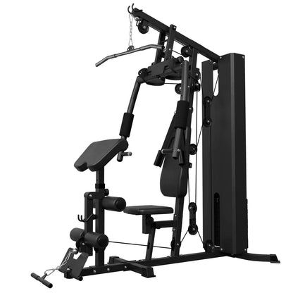 Home Gym Station, Workout Station with 150LBS Weight Stack